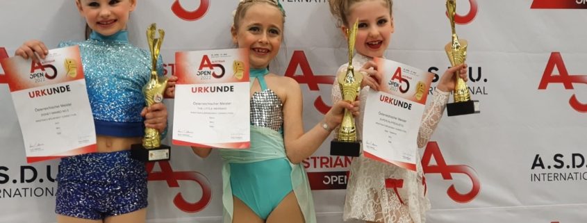3x Gold for Mini at Austrian Open 2022